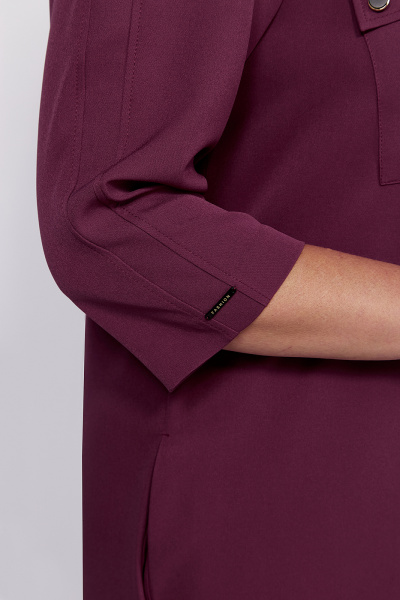 Платье с карманами и рукавами длиной 100 см Algranda А4023-3 - фото 7