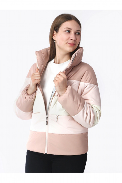 Куртка для девочки подростковой демисезонная утепленная АРТУС 24С19-Р57 темная_пудра - фото 7