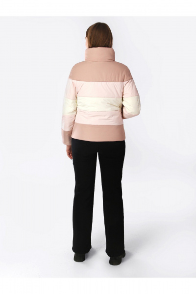 Куртка для девочки подростковой демисезонная утепленная АРТУС 24С19-Р57 темная_пудра - фото 4