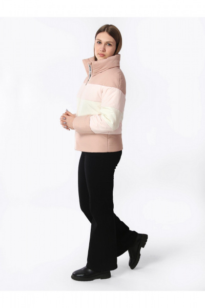 Куртка для девочки подростковой демисезонная утепленная АРТУС 24С19-Р57 темная_пудра - фото 2