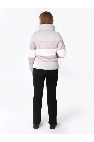 Куртка для девочки с кокетками демисезонная утепленная АРТУС 24С20-Р57 северный_ветер - фото 3