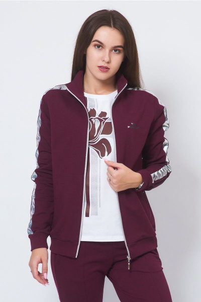 Брюки, джемпер, жакет FORMAT 11377 сангрия - фото 8