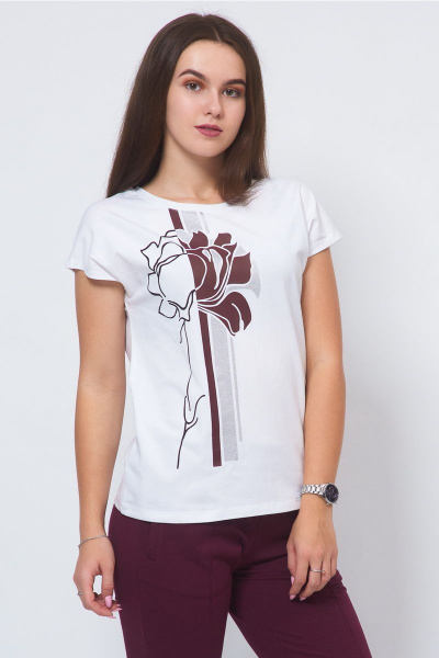 Брюки, джемпер, жакет FORMAT 11377 сангрия - фото 5