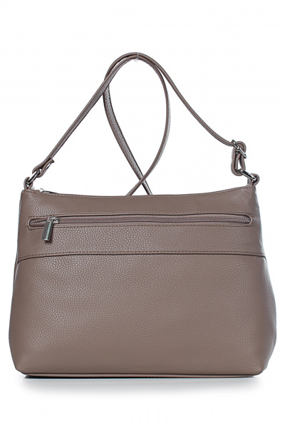 Сумка из экокожи на каждый день с несколькими карманами Galanteya 21624.24с818к45 бежевый_т. - фото 2