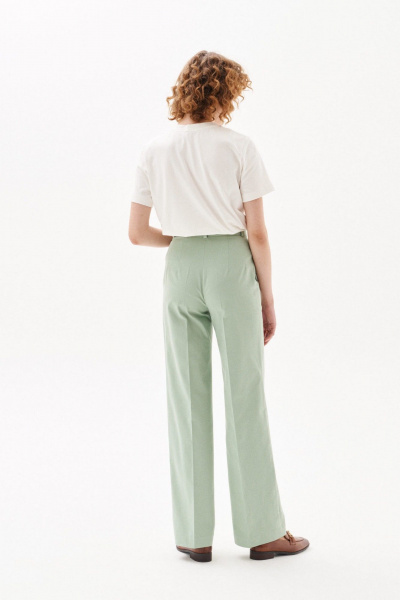 Брюки прямые из костюмной ткани с карманами Morozov Amavie 4.2071_A1_Louvia фисташка - фото 6