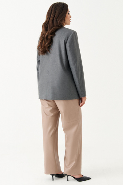 Жакет Панда 202630w серый - фото 6