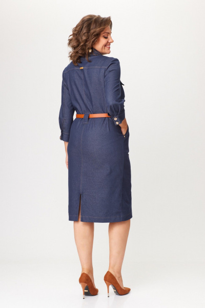 Платье Bonna Image 944 синий(джинс) - фото 3