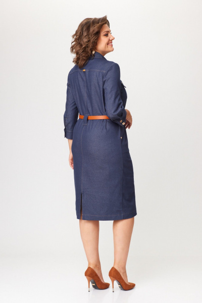 Платье Bonna Image 944 синий(джинс) - фото 7