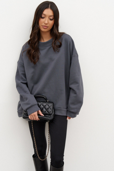 Джемпер с рукавами со спущенным плечом и карманами ANNETE A2018/1 - фото 3