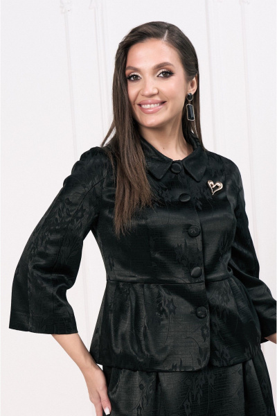 Костюм юбочный жакет и юбка из текстиля Lissana 4956 - фото 1