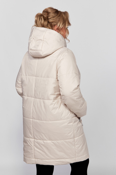 Женская зимняя плащёвая куртка с утеплителем HOOPON Algranda А3913-a-1 - фото 7