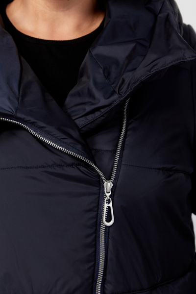 Женская зимняя плащёвая куртка с капюшоном и утеплителем HOOPON Algranda А3913-a-c - фото 8