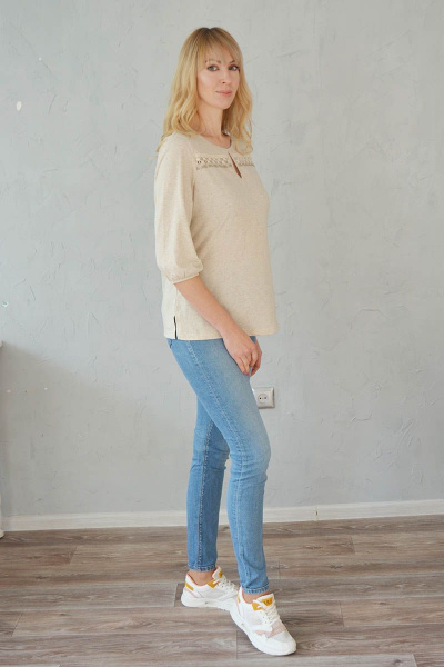 Джемпер Купалинка 533701.158-164 лен - фото 3