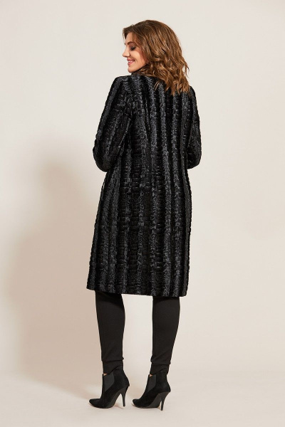 Пальто Магия Стиля М-2478У квадратики - фото 2