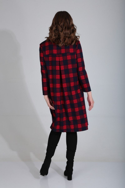 Платье MALI 420-109 клетка - фото 10