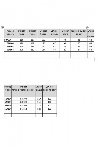 Мультиколорный деловой жакет и брюки с резинкой VIA-Mod 644 - фото 7