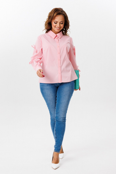 Блуза Mubliz 196 розовый - фото 3