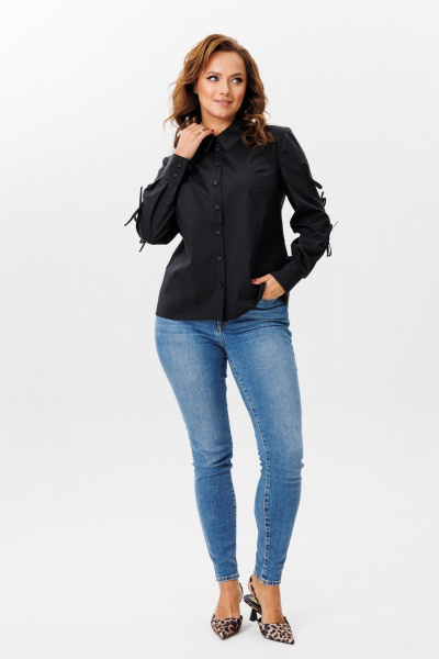 Блуза Mubliz 196 черный - фото 3
