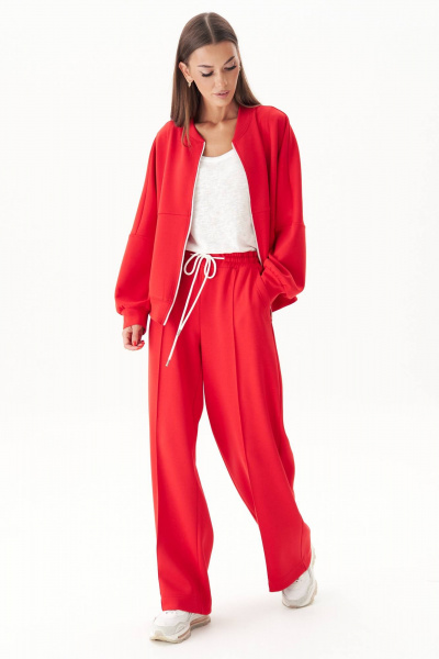 Брюки, джемпер Fantazia Mod 4983 красный - фото 5