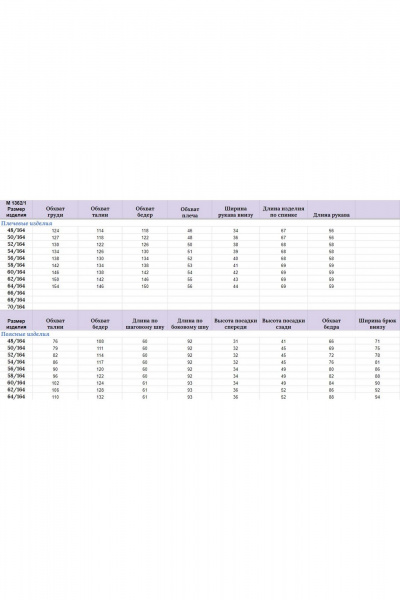 Джемпер и кюлоты в демисезонном костюме в клетку Michel chic 1362/1 голубой,клетка - фото 9
