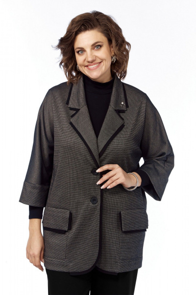 трьохпредметний костюм з жакетом і брюками LadisLine 1533 - фото 4