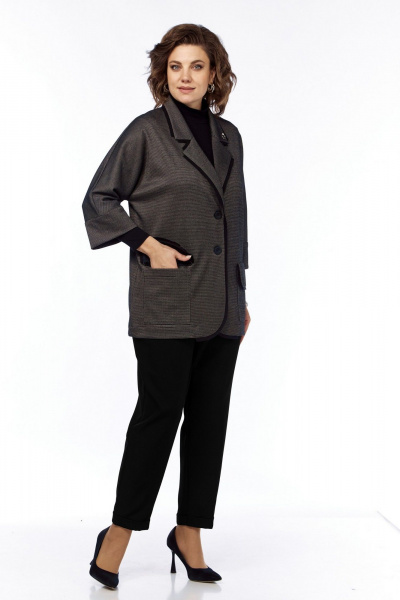трьохпредметний костюм з жакетом і брюками LadisLine 1533 - фото 2