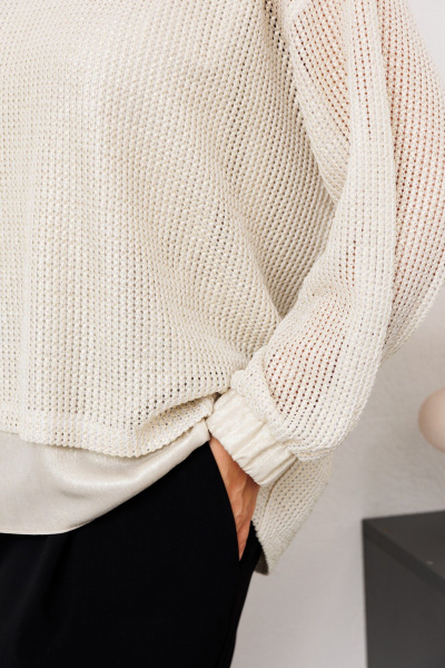 Брюки, джемпер, топ Romanovich Style 3-2734 золото - фото 12