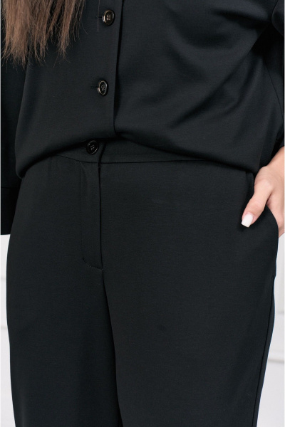 Жакет и брюки из текстиля, деловой костюм, демисезонный Lissana 4973 - фото 9