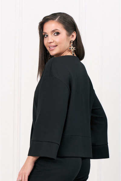 Жакет и брюки из текстиля, деловой костюм, демисезонный Lissana 4973 - фото 2