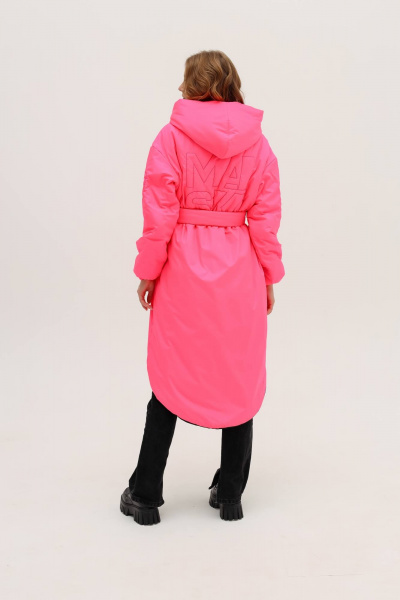 Двухстороннее демисезонное пальто с капюшоном и поясом MASHA SKORINA MS-CPNB-1-001 - фото 12