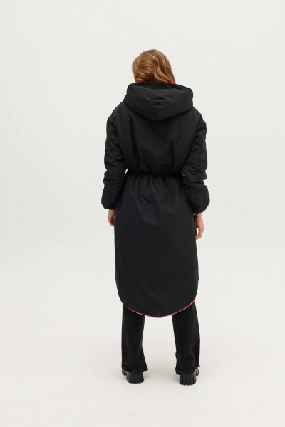 Двухстороннее демисезонное пальто с капюшоном и поясом MASHA SKORINA MS-CPNB-1-001 - фото 8