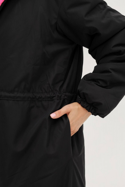 Двухстороннее демисезонное пальто с капюшоном и поясом MASHA SKORINA MS-CPNB-1-001 - фото 4