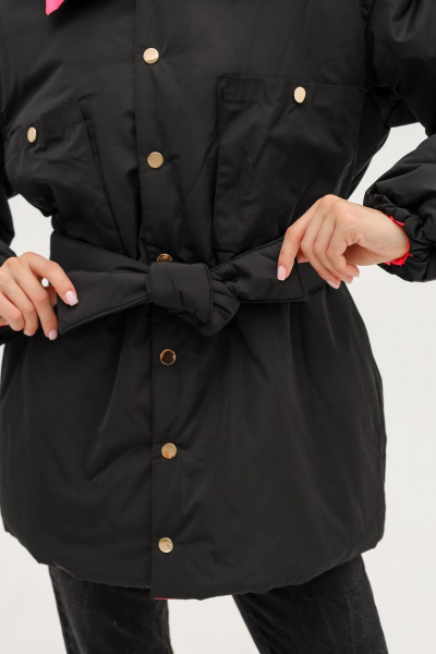 Двухсторонняя демисезонная куртка 2 в 1 стильная MASHA SKORINA MS-JBPN-2-001 - фото 9