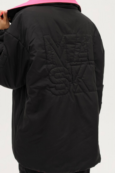 Двухсторонняя демисезонная куртка 2 в 1 стильная MASHA SKORINA MS-JBPN-2-001 - фото 8