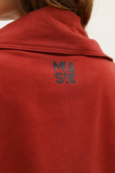 Демисезонный тренч из джинса с воротником и карманами MASHA SKORINA MS-TJ-4-003 - фото 6