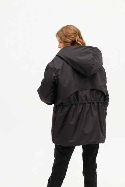 Двухсторонняя демисезонная куртка с капюшоном и карманами MASHA SKORINA МS-2-103 - фото 11