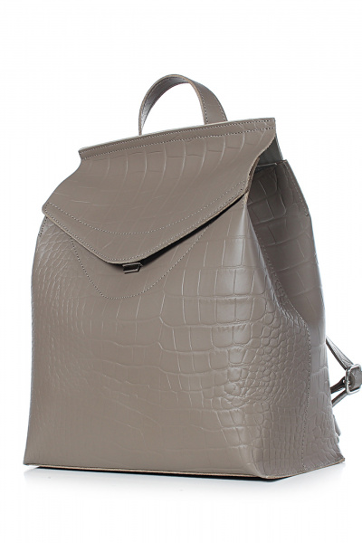 Рюкзак из натуральной кожи в коричневом цвете для повседневной носки Galanteya 12824.24с613к45 кофейный - фото 1