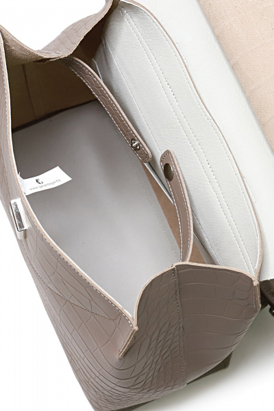 Рюкзак из натуральной кожи в коричневом цвете для повседневной носки Galanteya 12824.24с613к45 кофейный - фото 5