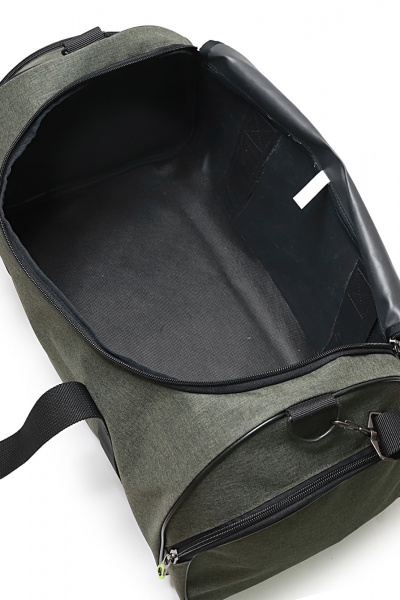 Спортивная сумка текстиль зелёная Круглогодичный стиль Galanteya 18223.24с257к45 хаки - фото 5