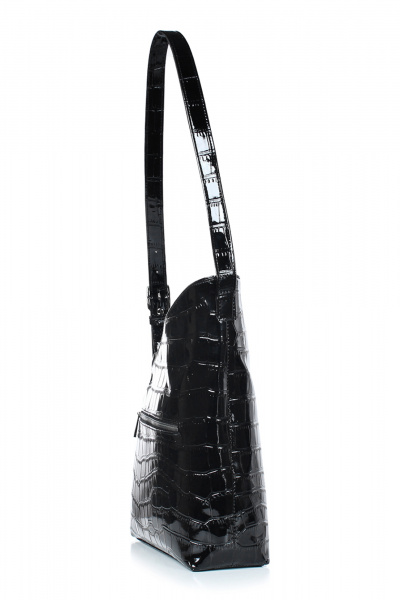 Черная сумка экокожа на каждый день Круглогодичный стиль Galanteya 20823.23с1172к45 черный - фото 4