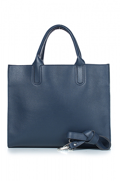 Модная синяя сумка из экокожи с отделением Galanteya 21824.24с815к45 синий_т. - фото 2