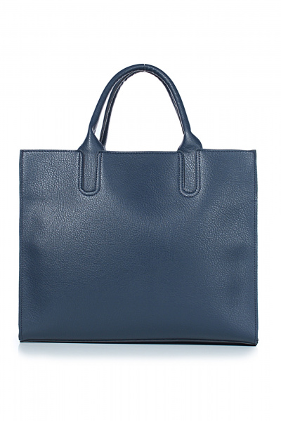 Модная синяя сумка из экокожи с отделением Galanteya 21824.24с815к45 синий_т. - фото 3