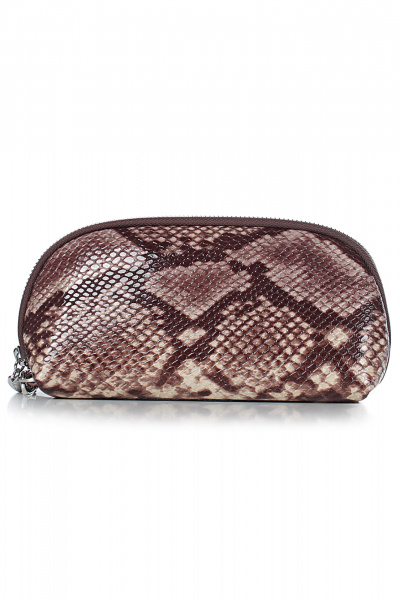 Кожаная сумка на одно отделение с золотой фурнитурой Galanteya 3520.24с767к45 коричневый - фото 3