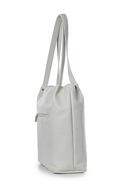 Сумка из экокожи в стиле на каждый день Galanteya 4024.24с236к45 молочный - фото 4