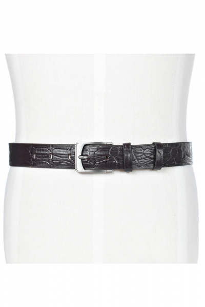 Облегчающий коричневый ремень из натуральной кожи Galanteya 40622.23с758к45 3р коричневый - фото 5