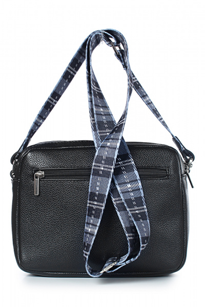 Элегантная сумка из экокожи черная Galanteya 41623.23с1185к45 черный - фото 3