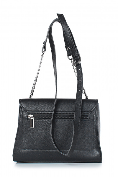 Черная кожаная сумка на каждый день стиль casual Galanteya 4324.24с240к45 черный - фото 3