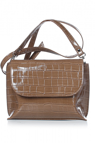 Экокожаная сумка на каждый день бежевый размер Galanteya 4524.24с242к45 бежевый - фото 2