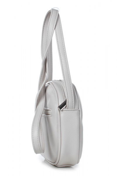 Сумка из экокожи, молочная, с регулируемой ручкой, на каждый день Galanteya 47923.23с1353к45 молочный - фото 4