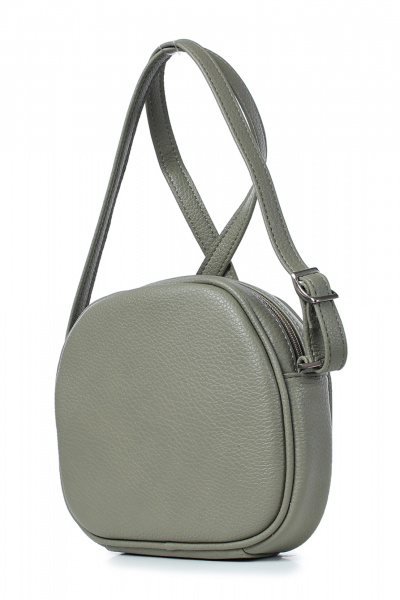 Круглогодичная эко-кожа сумка на ремне на каждый день Galanteya 47923.23с1353к45 оливковый_св. - фото 1